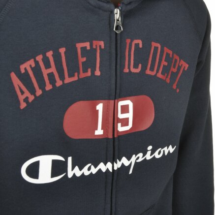 Кофта Champion Hooded Full Zip Sweatshirt - 95347, фото 3 - интернет-магазин MEGASPORT