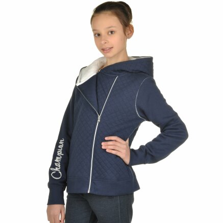 Кофта Champion Hooded Full Zip Sweatshirt - 95370, фото 6 - интернет-магазин MEGASPORT