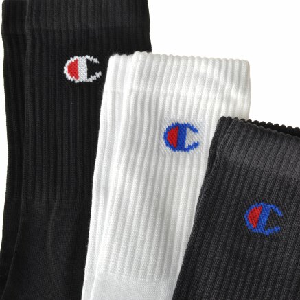 Шкарпетки Champion 3pp Crew Socks - 95449, фото 2 - інтернет-магазин MEGASPORT