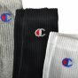 Носки Champion 3pp Crew Socks, фото 2 - интернет магазин MEGASPORT