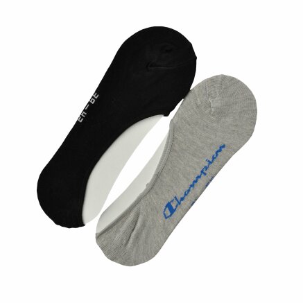 Шкарпетки Champion 2pk Invisible Footie Socks - 102608, фото 1 - інтернет-магазин MEGASPORT