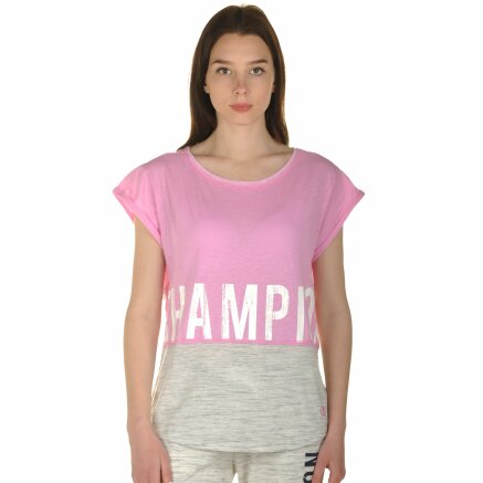 Футболка Champion Crewneck T-Shirt - 100993, фото 1 - інтернет-магазин MEGASPORT