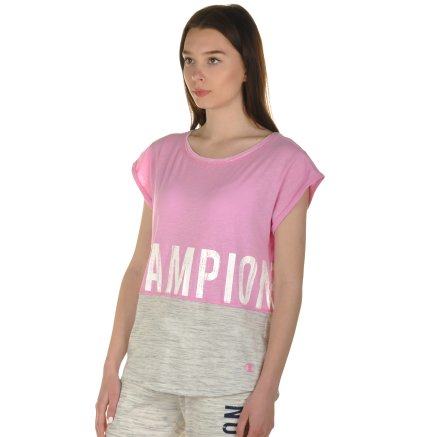 Футболка Champion Crewneck T-Shirt - 100993, фото 2 - інтернет-магазин MEGASPORT