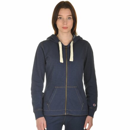 Кофта Champion Hooded Full Zip Sweatshirt - 101001, фото 1 - інтернет-магазин MEGASPORT