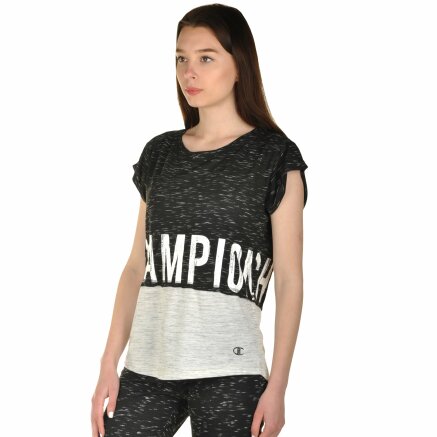 Футболка Champion Crewneck T-Shirt - 101021, фото 2 - інтернет-магазин MEGASPORT