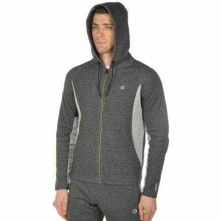 Кофта Champion Hooded Full Zip Sweatshirt - 100809, фото 4 - інтернет-магазин MEGASPORT
