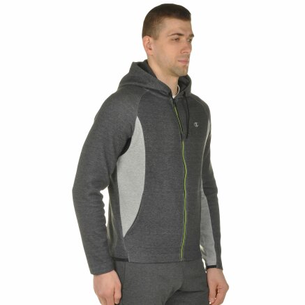 Кофта Champion Hooded Full Zip Sweatshirt - 100809, фото 5 - інтернет-магазин MEGASPORT