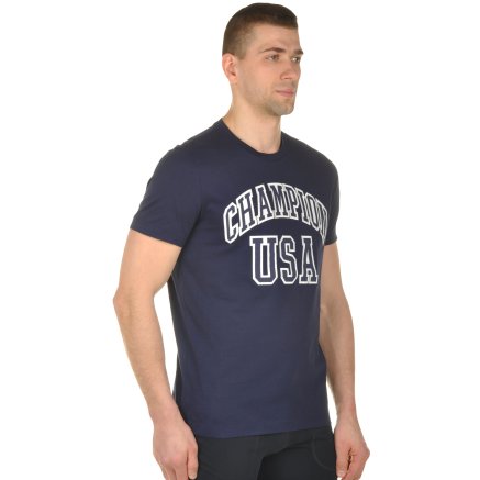 Футболка Champion Crewneck T-Shirt - 100856, фото 4 - интернет-магазин MEGASPORT
