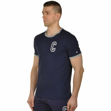 Футболка Champion Ringer T-Shirt - 100858, фото 2 - интернет-магазин MEGASPORT
