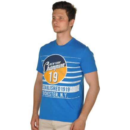 Футболка Champion Crewneck T-Shirt - 101062, фото 2 - интернет-магазин MEGASPORT