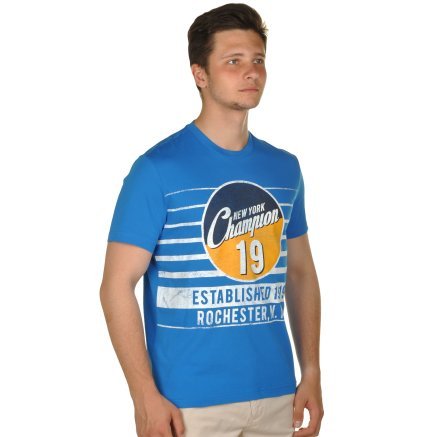 Футболка Champion Crewneck T-Shirt - 101062, фото 4 - интернет-магазин MEGASPORT