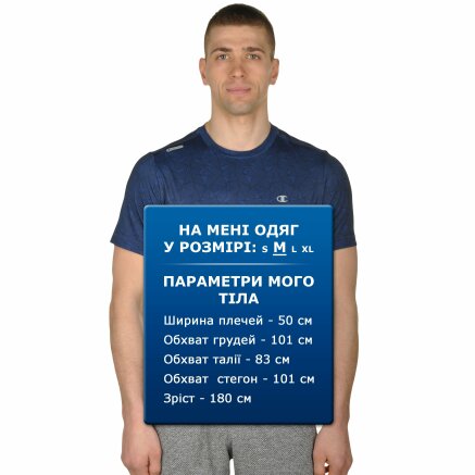 Футболка Champion Crewneck T-Shirt - 101070, фото 7 - интернет-магазин MEGASPORT