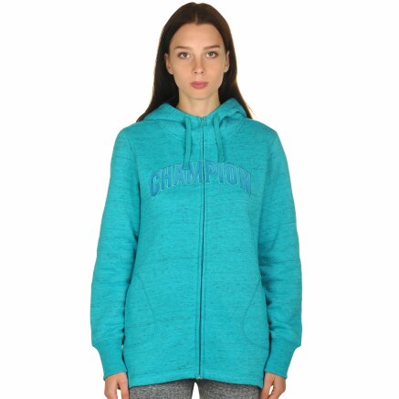Кофта Champion Maxi Hooded Full Zip Sweatshirt - 106748, фото 1 - інтернет-магазин MEGASPORT