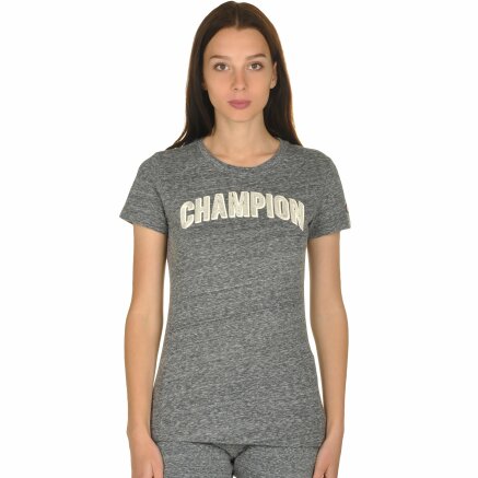 Футболка Champion Crewneck T-Shirt - 106768, фото 1 - интернет-магазин MEGASPORT