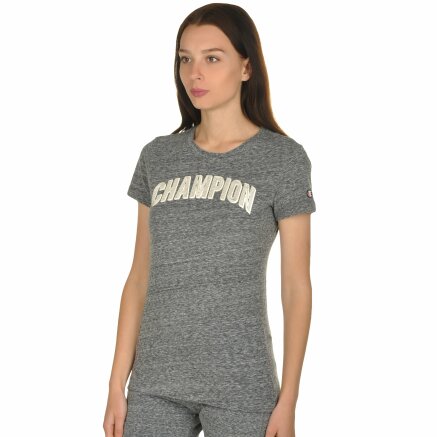 Футболка Champion Crewneck T-Shirt - 106768, фото 2 - интернет-магазин MEGASPORT