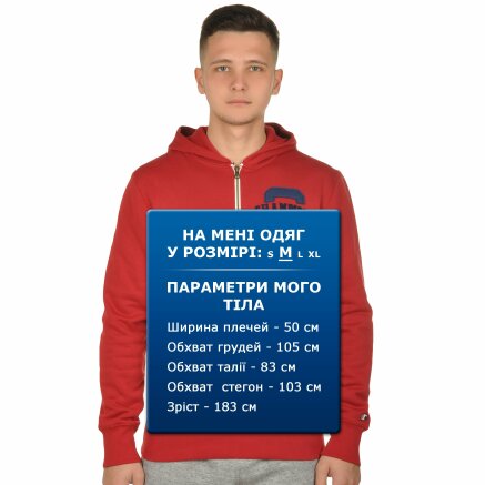 Кофта Champion Half Zip Hooded Sweatshirt - 106815, фото 7 - интернет-магазин MEGASPORT