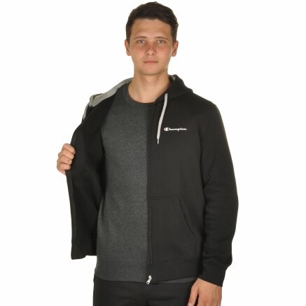 Кофта Champion Hooded Full Zip Sweatshirt - 106706, фото 5 - інтернет-магазин MEGASPORT