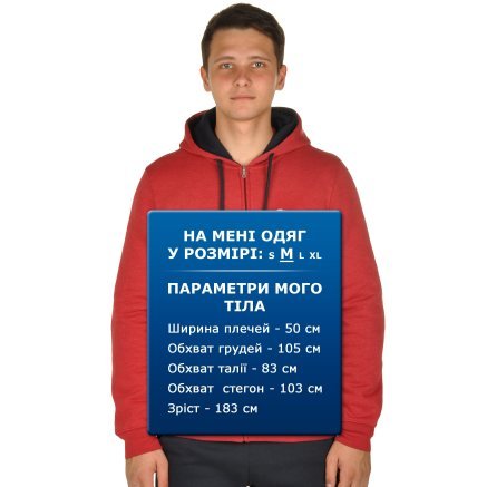 Кофта Champion Hooded Full Zip Sweatshirt - 106707, фото 7 - интернет-магазин MEGASPORT