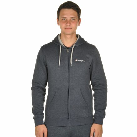 Кофта Champion Hooded Full Zip Sweatshirt - 106708, фото 1 - інтернет-магазин MEGASPORT