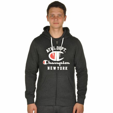 Кофта Champion Hooded Full Zip Sweatshirt - 106713, фото 1 - інтернет-магазин MEGASPORT
