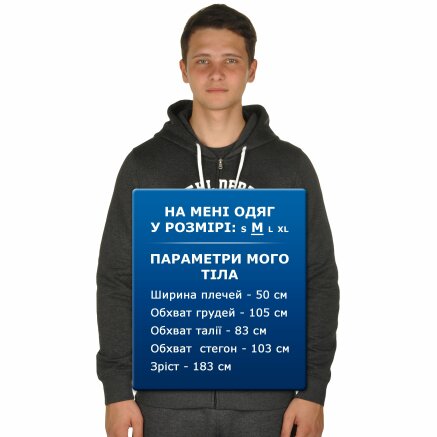 Кофта Champion Hooded Full Zip Sweatshirt - 106713, фото 7 - інтернет-магазин MEGASPORT