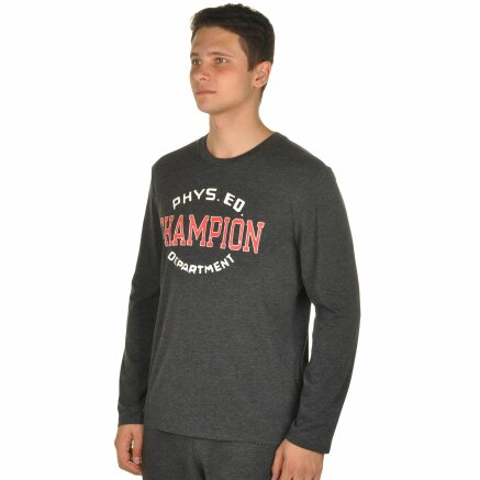 Кофта Champion Long Sleeve T-Shirt - 106719, фото 2 - интернет-магазин MEGASPORT
