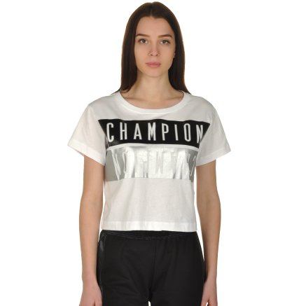 Футболка Champion Crewneck T-Shirt - 109293, фото 1 - интернет-магазин MEGASPORT