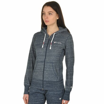Кофта Champion Full Zip Sweatshirt - 109296, фото 2 - интернет-магазин MEGASPORT