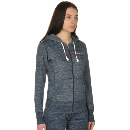 Кофта Champion Full Zip Sweatshirt - 109296, фото 4 - интернет-магазин MEGASPORT