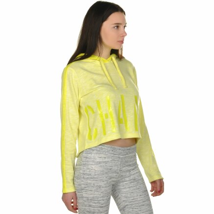Кофта Champion Hooded Full Zip Crop Top - 109322, фото 4 - інтернет-магазин MEGASPORT