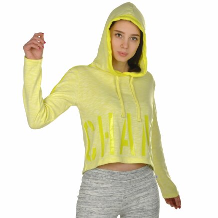 Кофта Champion Hooded Full Zip Crop Top - 109322, фото 5 - інтернет-магазин MEGASPORT