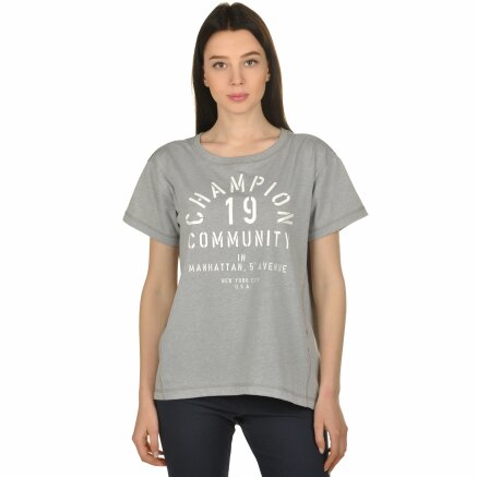 Футболка Champion Crewneck T-Shirt - 109334, фото 1 - інтернет-магазин MEGASPORT