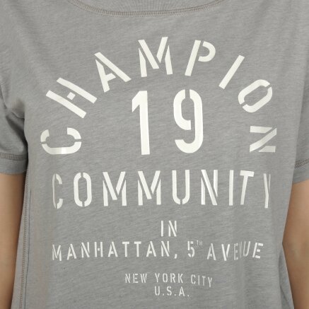 Футболка Champion Crewneck T-Shirt - 109334, фото 5 - інтернет-магазин MEGASPORT