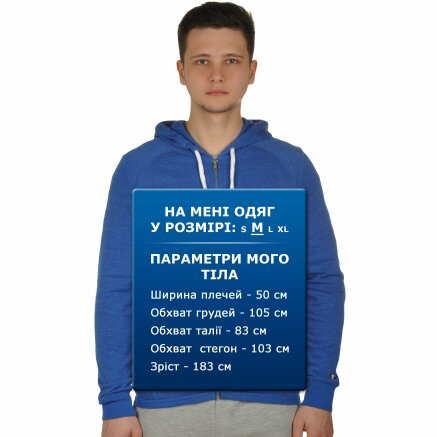Кофта Champion Hooded Full Zip Sweatshirt - 109374, фото 8 - интернет-магазин MEGASPORT