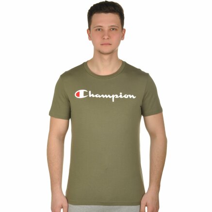 Футболка Champion Crewneck T-Shirt - 109387, фото 1 - интернет-магазин MEGASPORT