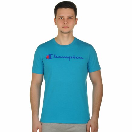 Футболка Champion Crewneck T-Shirt - 109389, фото 1 - интернет-магазин MEGASPORT