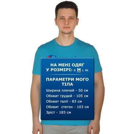 Футболка Champion Crewneck T-Shirt - 109389, фото 7 - інтернет-магазин MEGASPORT
