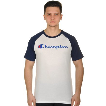 Футболка Champion Crewneck T-Shirt - 109393, фото 1 - интернет-магазин MEGASPORT