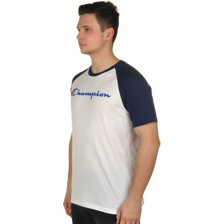 Футболка Champion Crewneck T-Shirt - 109393, фото 2 - интернет-магазин MEGASPORT