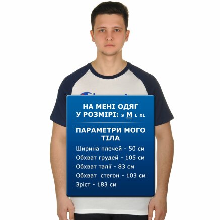 Футболка Champion Crewneck T-Shirt - 109393, фото 7 - интернет-магазин MEGASPORT