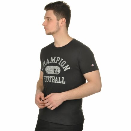 Футболка Champion Crewneck T-Shirt - 109396, фото 2 - интернет-магазин MEGASPORT