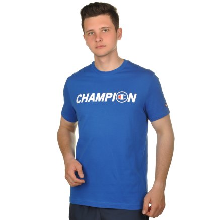 Футболка Champion CrewneckT-Shirt - 109404, фото 1 - интернет-магазин MEGASPORT