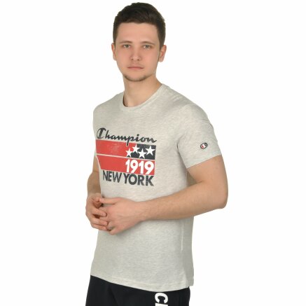 Футболка Champion Crewneck T-Shirt - 109406, фото 2 - інтернет-магазин MEGASPORT