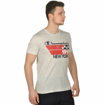 Футболка Champion Crewneck T-Shirt - 109406, фото 4 - інтернет-магазин MEGASPORT