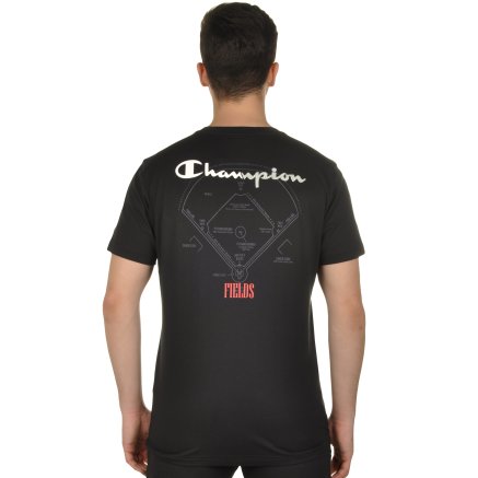 Футболка Champion Crewneck T-Shirt - 109409, фото 3 - интернет-магазин MEGASPORT