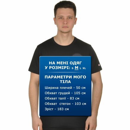 Футболка Champion Crewneck T-Shirt - 109409, фото 8 - интернет-магазин MEGASPORT