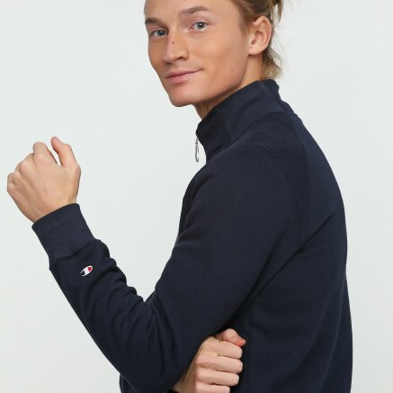Кофта Champion Half Zip Sweatshirt - 112363, фото 4 - інтернет-магазин MEGASPORT