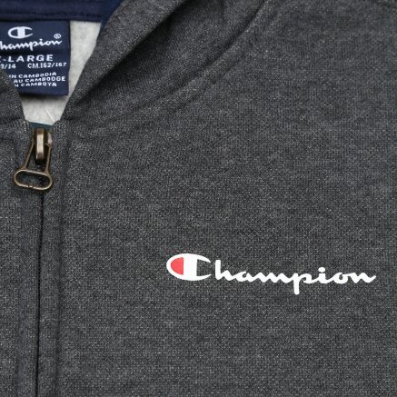 Кофта Champion дитяча Hooded Full Zip Sweatshirt - 112428, фото 3 - інтернет-магазин MEGASPORT