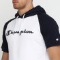 Кофта Champion Hooded Short Sleeves Sweatshirt, фото 4 - интернет магазин MEGASPORT
