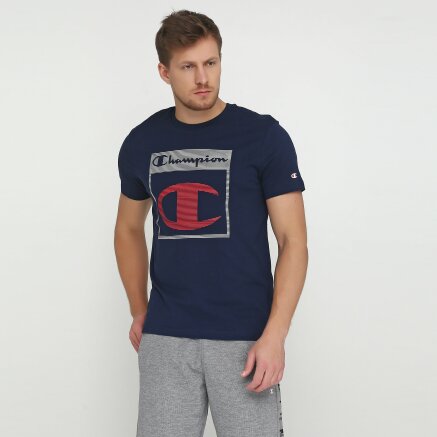 Футболка Champion Crewneck T-Shirt - 115893, фото 2 - интернет-магазин MEGASPORT